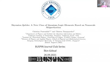 26.09.2021 Presentation by Ilkin Goksal