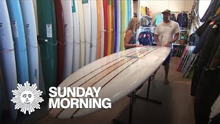 The history of surfboard design