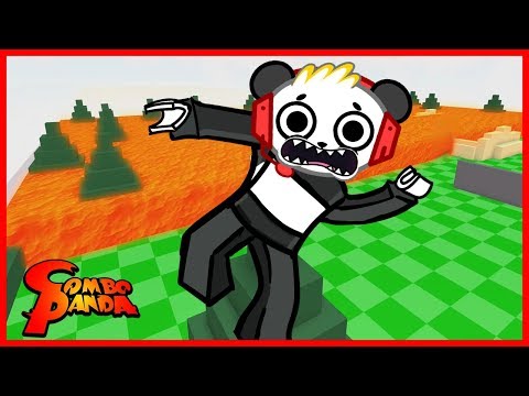 Roblox Floor is Lava AT THE PLAYGROUND Let&rsquo;s Play with Combo Panda