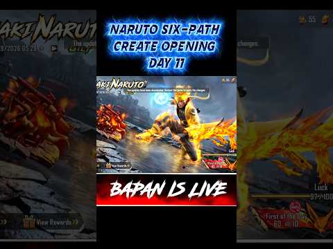 Naruto Six Path Set and AUG Skin Crate Opening | Day 11 | #naruto #crateopening #narutoshippuden