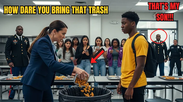 Teacher Threw Black Student's Food Away — Until Father Walked In Wearing Military Uniform