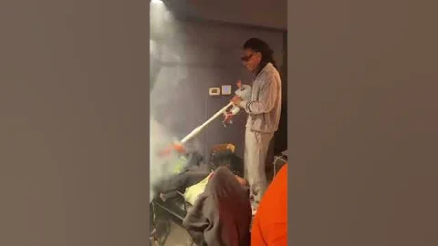 Wiz Khalifa With another Crazy “SMOKE ” machine ❤️🔥🤫