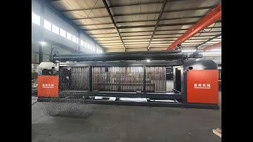 New type Fully automatic gabion wire mesh machine#Gabion mesh machine#Wire mesh machine
