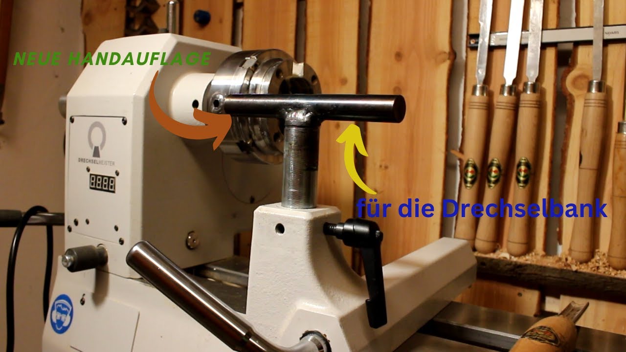 Kurze Handauflage für die Twister FU-200 bauen