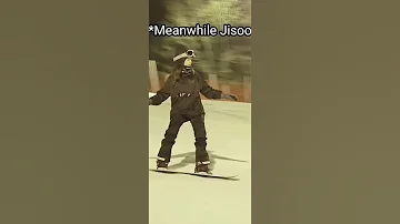 JISOO IS A PRO SNOWBOARDER 🔥🔥