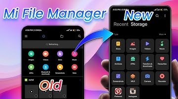 (MiUi 14) Mi File Manager🗂️ New Update 🔥 Ui and Features_ Working 100%