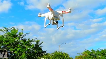 Flying The DJI Phantom 3 Drone!! (Ends in Crash!)