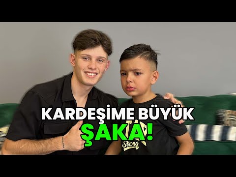 KARDEŞİME EVLATL1KSIN ŞAKASI YAPTIM!! *çıldırdı*