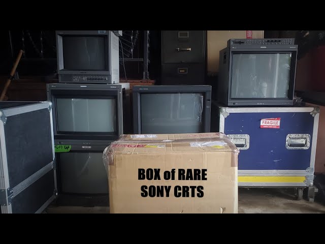 Unboxing RARE Sony CRTs! - YouTube