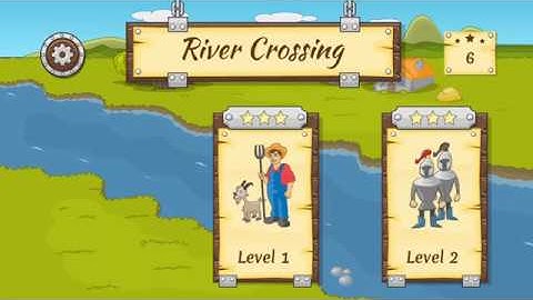 River Crossing IQ Logic Puzzles & Fun Brain Games