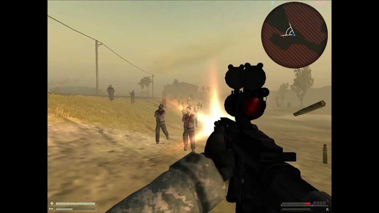 Battlefield 2 Zombie Gameplay HD 1080p