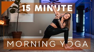 15 Minute Morning Yoga To Wake Up And Energize