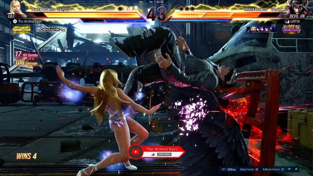 Lili 17-hit, 106 damage combo with Oki 🫠