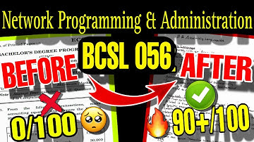 Bcsl 056 Network Programming Viva Question &Answers