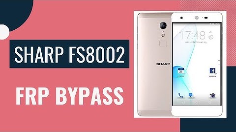 Sharp fs8002 frp bypass without PC