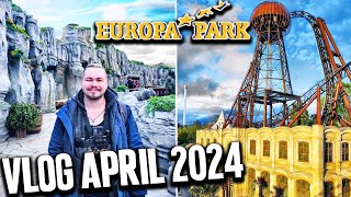 EUROPA PARK Vlog April 2024 [Teil 2]  Ganz VIELE NEUHEITEN & Onrides I Europa Park Rust