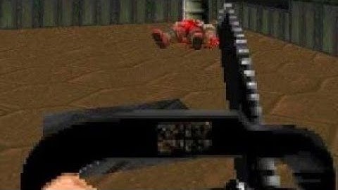 how to get the chainsaw in e1m2 doom