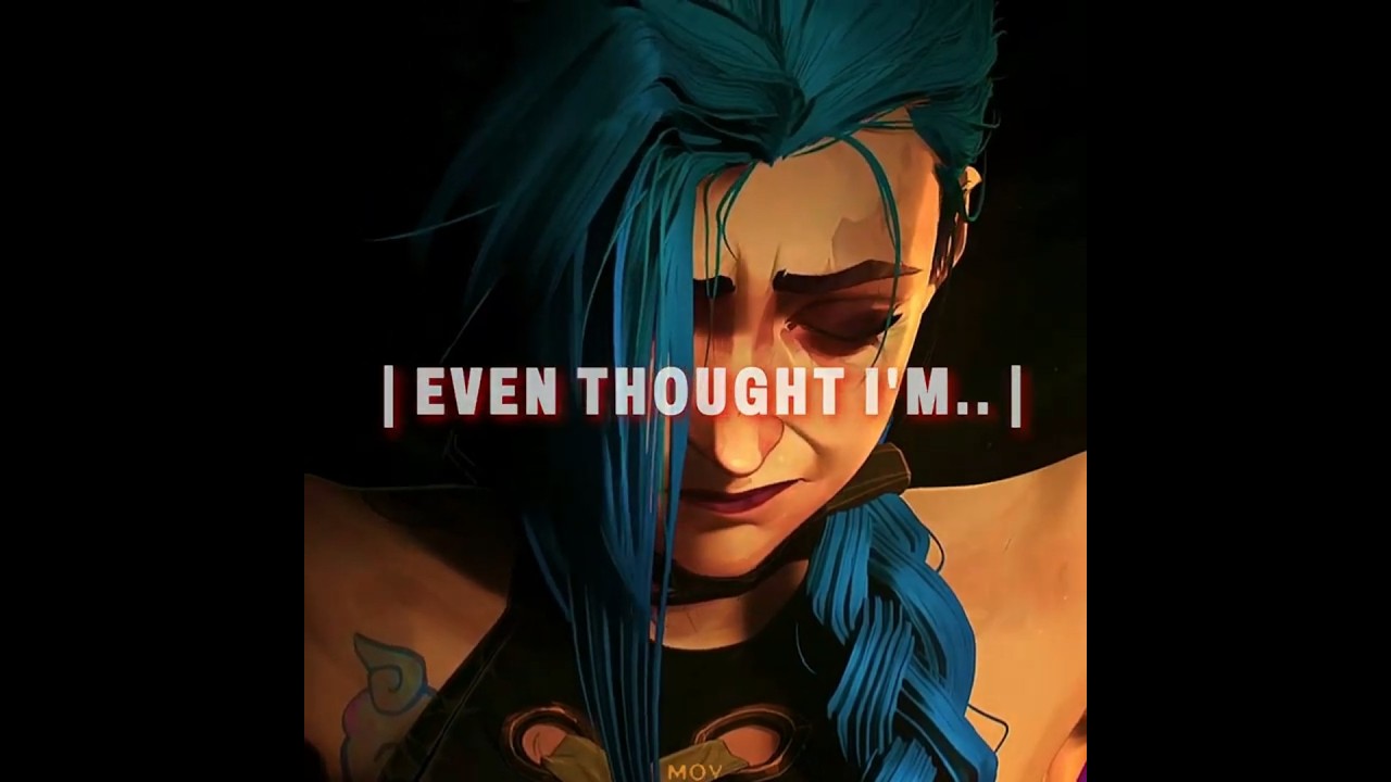 THE NEW US😔 | JINX | ARCANE EDIT | FOREGROUND (Slowed)