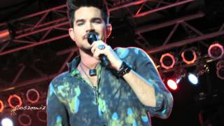 Adam Lambert - NCOE, Pop That Lock- Paso Robles (7.19.2013)