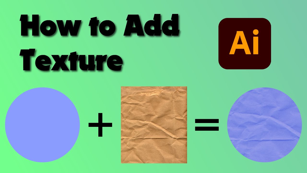 illustrator textures  New 2022  How to Add Textures in Illustrator