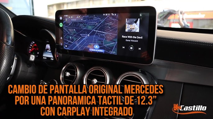 Pantalla específica táctil Mercedes - Carplay Android Auto - Madrid Audio