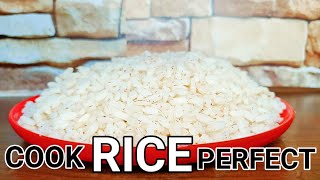 Make Non - sticky rice in minutes.