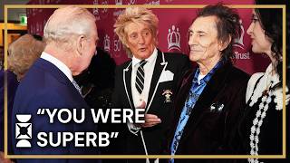 Rod Stewart, George And Amal Clooney Join King Charles Party