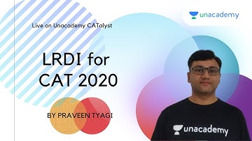QUARANTINE BATCH | LRDI for CAT 2020 | By Praveen Tyagi |