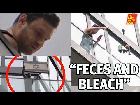Israel supporter THROWS FECES At Palestine Supporters & Cops ARREST Palestine Supporters
