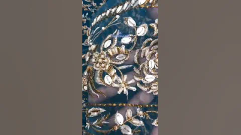 Hand embalished work organza chiffon collection #shortvideo #viral #chiffon23 #923008822196