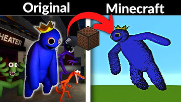 FNF VS Rainbow Friends | Original VS Minecraft Note Block | Roblox