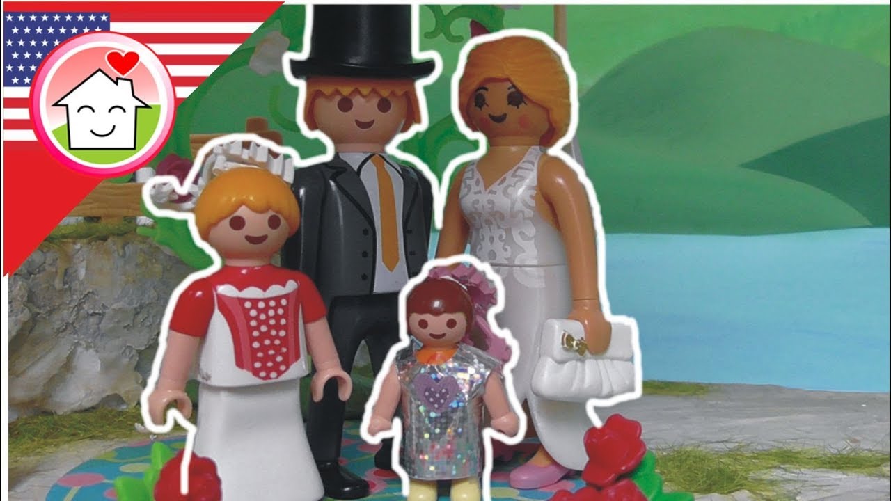 Playmobil police Chief Overbeck’s Wedding The Hauser Family kids