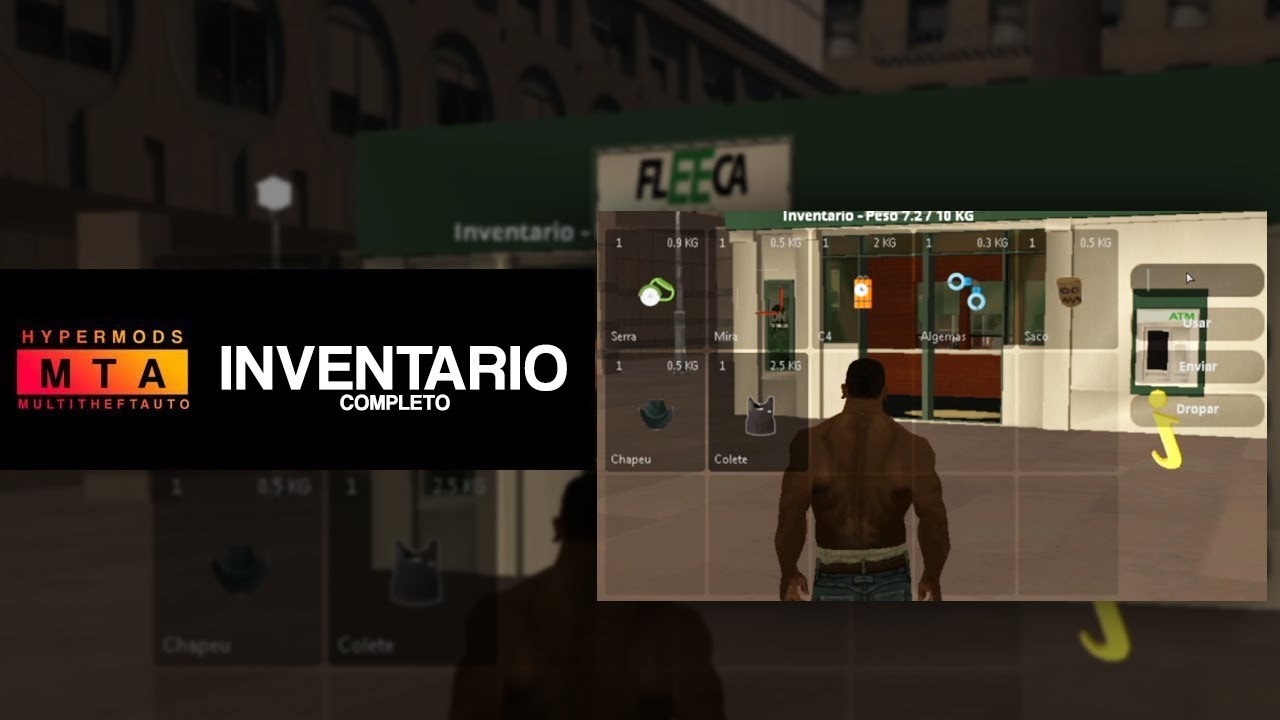 INVENTARIO COMPLETO ROLEPLAY - MTA Brasil