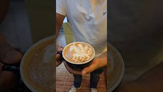 Unicorn latte art coffee course #unicorn #highlightsシ゚ #barista #training #viralreelsシ