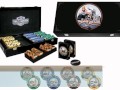 Harley Davidson American Beauty Pin Up Poker Set