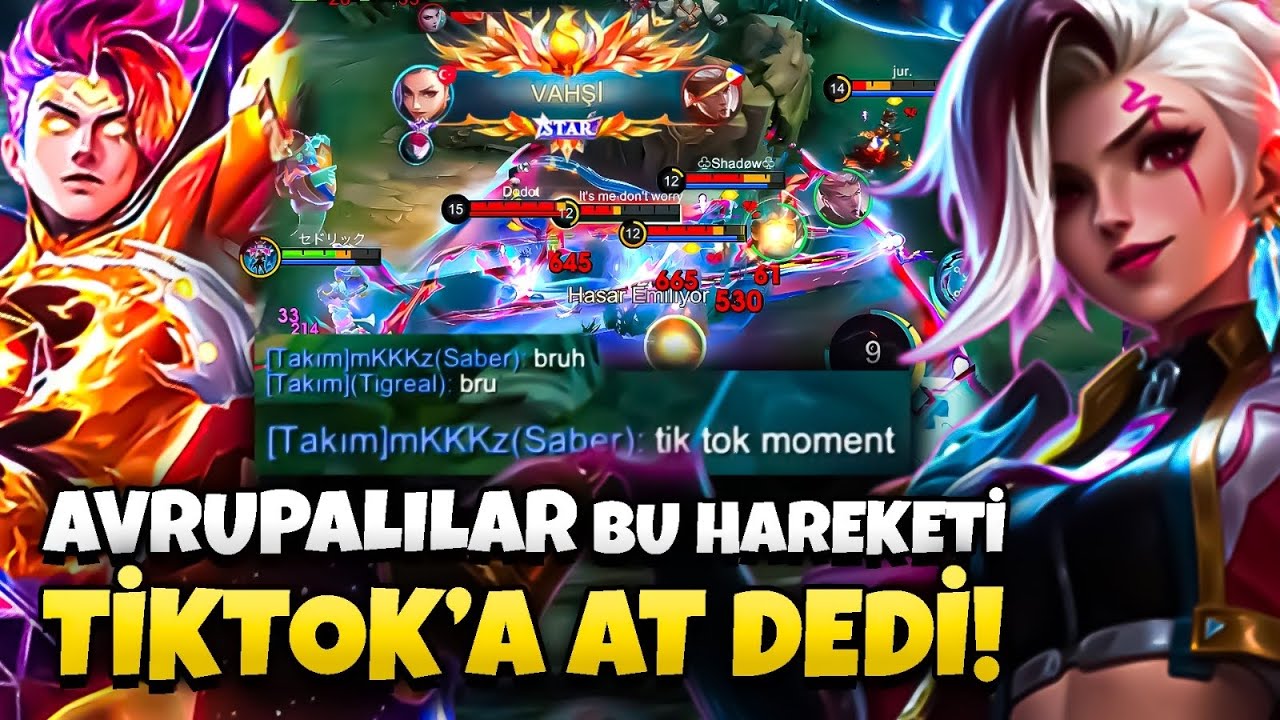 AVRUPA SUNUCUSUNDA YABANCILAR BU HAREKETİ TİKTOK'A AT DEDİ! CLAUDE & İXİA - Mobile Legends