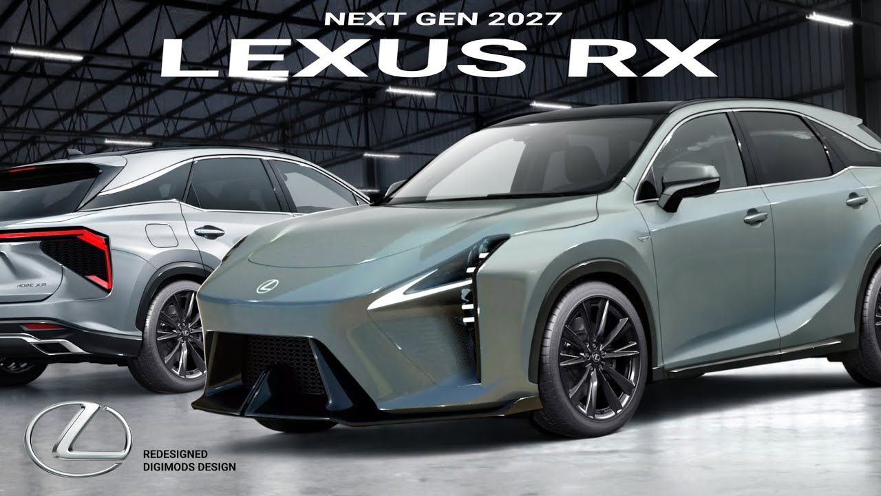 LEXUS RX 2027 A More Futuristic and Sporty Luxury SUV? Redesigned - YouTube