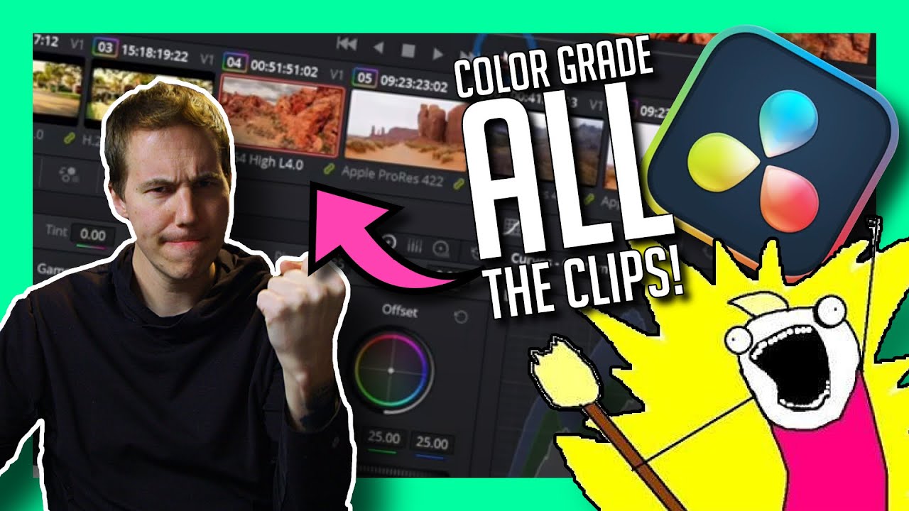 color grading in davinci resolve 11 download