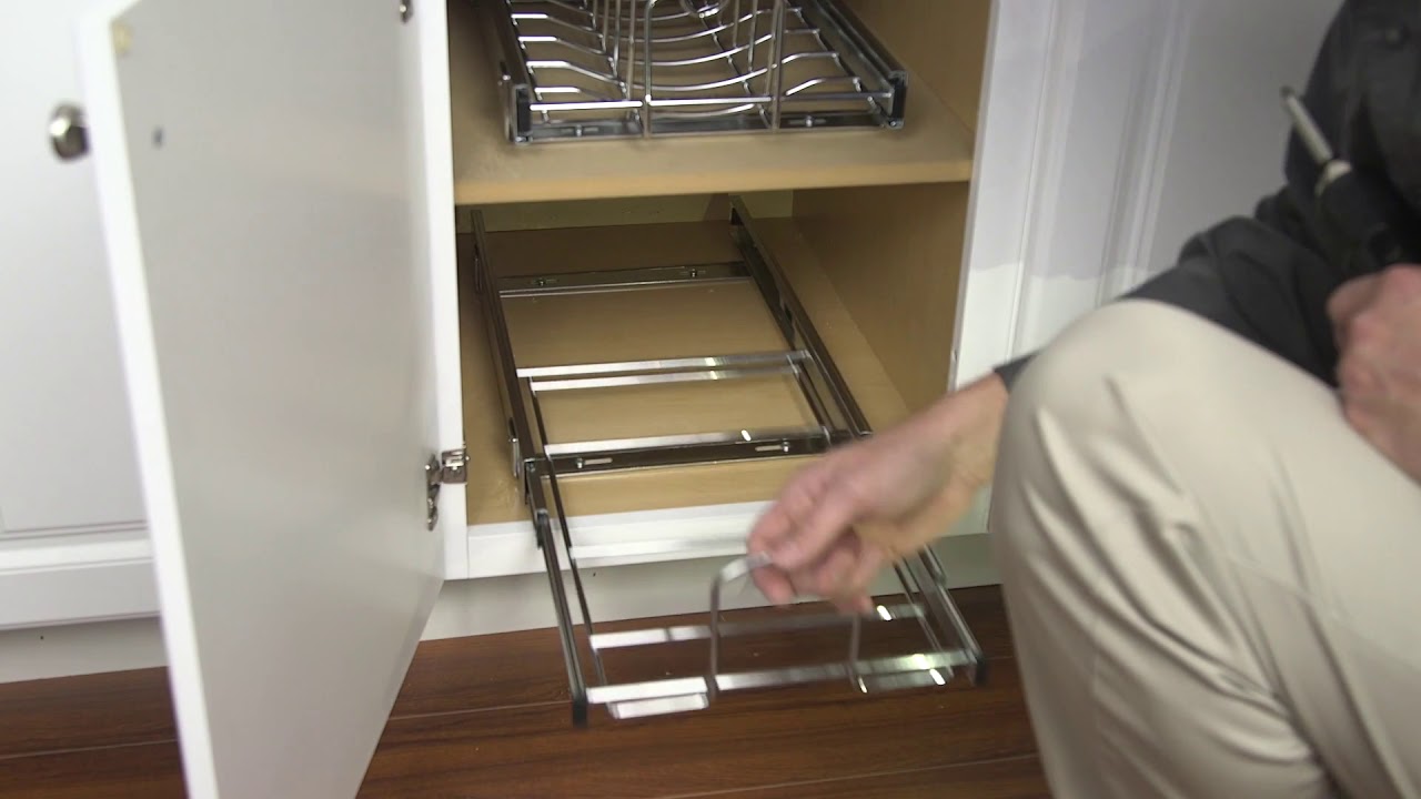 How to install your 11 Minute Organizer Pullout Cookware Organizer