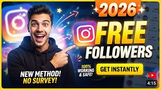 🔥 FREE INSTAGRAM FOLLOWERS 2026 ✅ How to Get 50K REAL Followers on Instagram for FREE (iOS/Android)