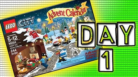 LEGO City Advent Calender - Day 1 - December 1st (Set 60024)