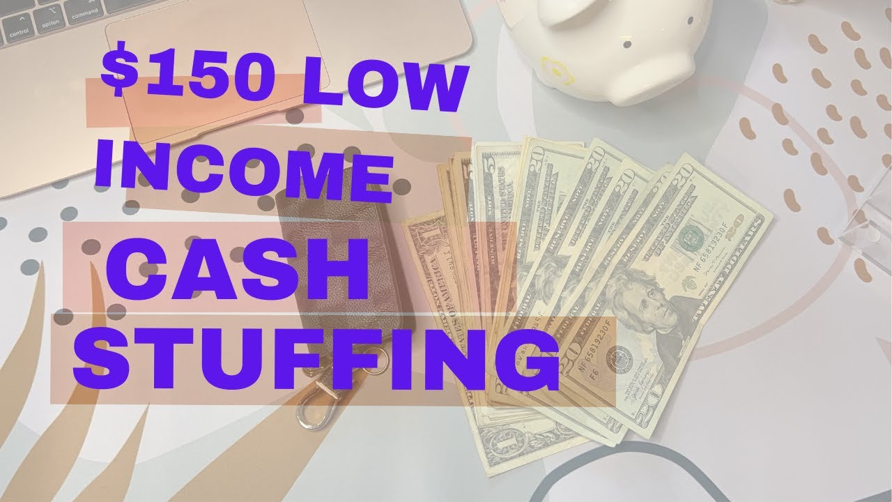 Cash Stuffing $150 | Low Income Struggle Stuffing - YouTube