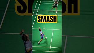 Badminton Men Single China Vs Denmark She Yu Qi Vs Antonsen Smash Slow Motion