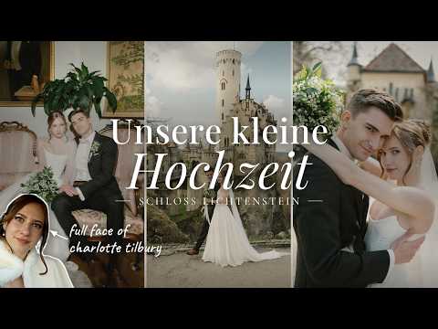 WEDDING VLOG im SCHLOSS | Warum wir klein geheiratet haben | inkl. Bridal GRWM (Charlotte Tilbury)