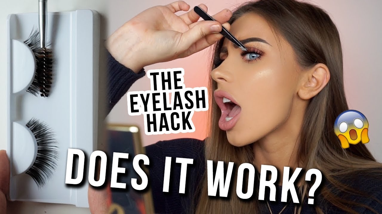 VIRAL MAKEUP HACK: Turn ANY Cheap Lash Into An EXPENSIVE AF WISPY | DOES IT WORK!?