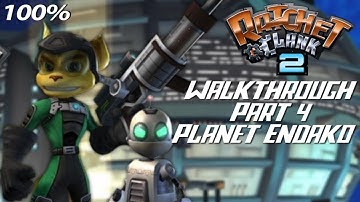 Ratchet and Clnak 2 Walkthrough Part 4 Planet Endako
