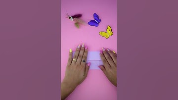 Cool Paper Trick - FUN origami MAGIC TRICK [DIY paper trick] #shorts