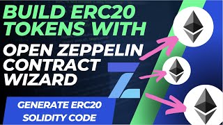 Build ERC20 Tokens with OpenZeppelin Contract Wizard | Generate Solidity Token Code
