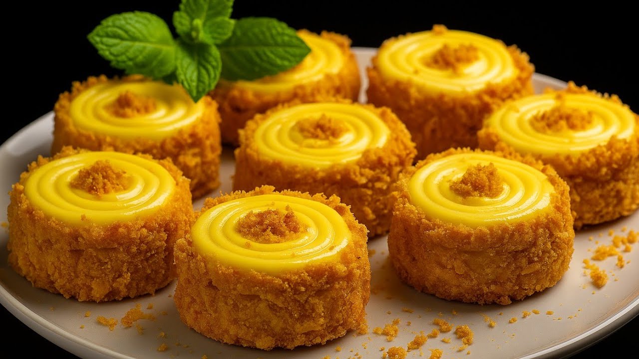 Хрустящие и тающие во рту мини-тортики"/ пирожные