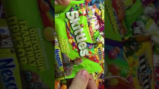 Some Lot's Of Candies Opening Asmr,M&Ms,Skittles #Shorts